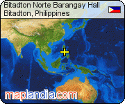 Bitadton Norte Barangay Hall satellite map