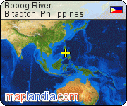 Bobog River satellite map