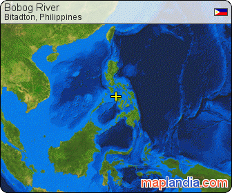 Bobog River satellite map