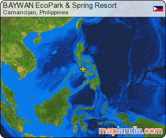 BAYWAN EcoPark & Spring Resort  satellite map