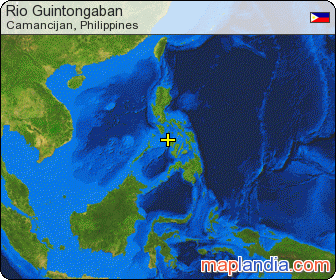 Rio Guintongaban  satellite map