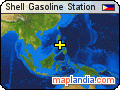 Shell Gasoline Station satellite map
