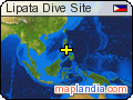 Lipata Dive Site satellite map