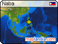 Naba satellite map