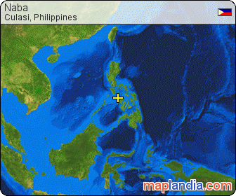 Naba satellite map