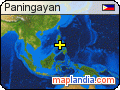 Paningayan satellite map