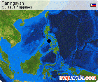 Paningayan satellite map