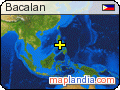 Bacalan satellite map