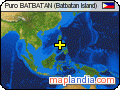 Puro BATBATAN (Batbatan Island) satellite map