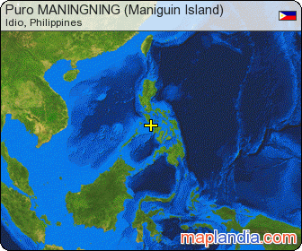 Puro MANINGNING (Maniguin Island) satellite map
