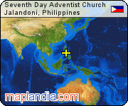 Seventh Day Adventist Church satellite map
