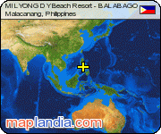 MILYONG DY Beach Resort - BALABAGO satellite map