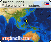 Bacong Bridge satellite map