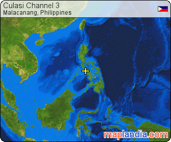 Culasi Channel 3 satellite map