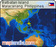 Batbatan Island satellite map