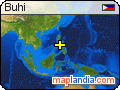 Buhi satellite map