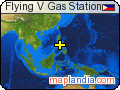 Flying V Gas Station satellite map