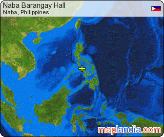 Naba Barangay Hall satellite map