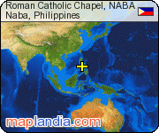 Roman Catholic Chapel, NABA satellite map
