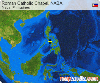 Roman Catholic Chapel, NABA satellite map