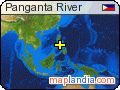 Panganta River satellite map