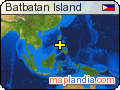 Batbatan Island satellite map