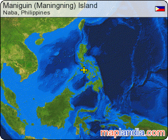 Maniguin (Maningning) Island satellite map