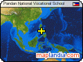 Pandan National Vocational School satellite map