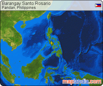 Barangay Santo Rosario satellite map