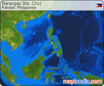 Barangay Sta. Cruz satellite map