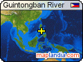 Guintongban River satellite map