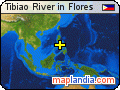 Tibiao River in Flores satellite map