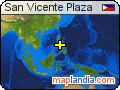 San Vicente Plaza satellite map