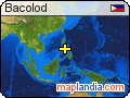 Bacolod satellite map
