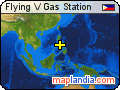 Flying V Gas Station satellite map