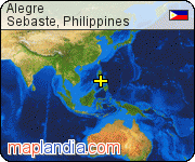 Alegre satellite map