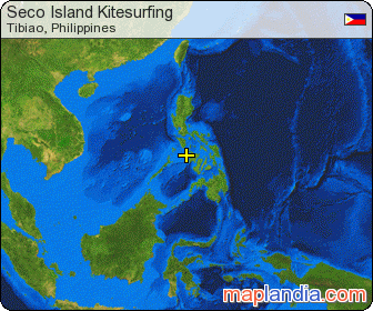 Seco Island Kitesurfing satellite map