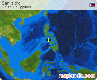 San Isidro satellite map