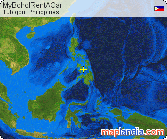 MyBoholRentACar satellite map