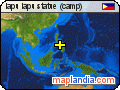 lapu lapu statue (camp) satellite map