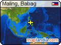 Maling, Babag satellite map
