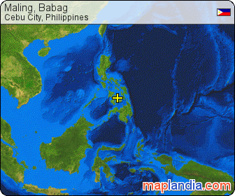 Maling, Babag satellite map