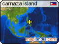 carnaza island satellite map