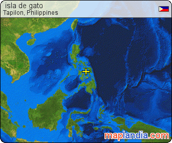  isla de gato satellite map