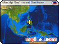 Mantalip Reef Inn and Sanctuary  satellite map