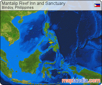 Mantalip Reef Inn and Sanctuary  satellite map