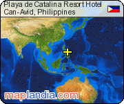 Playa de Catalina Resort Hotel  satellite map