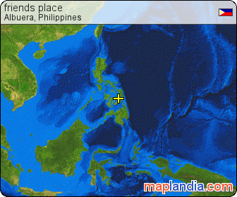 friends place satellite map