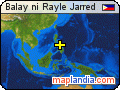 Balay ni Rayle Jarred satellite map
