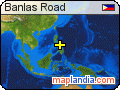 Banlas Road satellite map